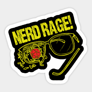 Nerd Rage Sticker